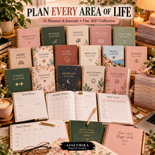 2027 planners for productivity business finance wellness ADHD travel wedding and more
