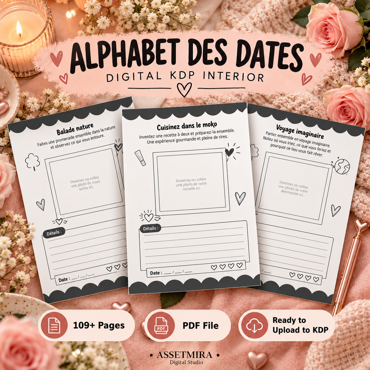 Alphabet des Dates digital KDP interior PDF