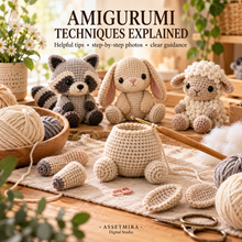 Amigurumi crochet techniques explained with helpful tips step photos and clear guidance