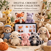 Amigurumi Crochet Animal Patterns | Beginner-Friendly Stuffed Toy Pattern Collection