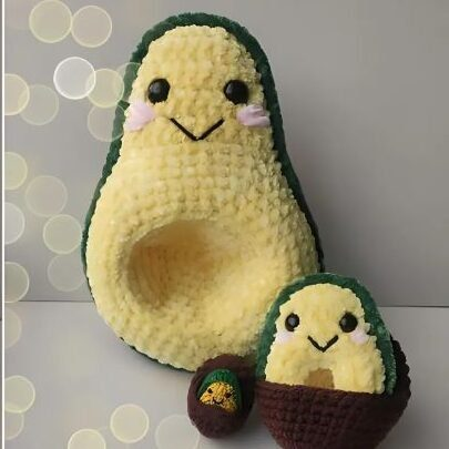 Avocado Toy Crochet Pattern Gallery 1