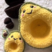 Avocado Toy Crochet Pattern PDF
