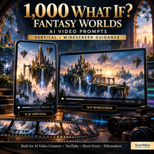 Vertical and widescreen guidance for fantasy AI video prompts with 9 by 16 and 16 by 9 creator workflows