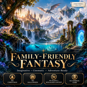 1,000 What If Fantasy Worlds AI Video Prompts | Cinematic A4 PDF
