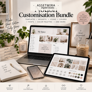 Notion Customisation Bundle | Aesthetic Covers, Dividers, Fonts & Color Palettes