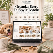 Notion Puppy Care Planner | Pet Health, Training & Expense Tracker