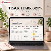 Personal Home Dashboard Notion Template | Life Planner & Productivity Hub