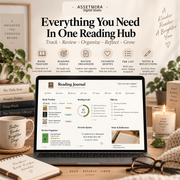 Notion Reading Journal Template | Book Tracker & Review Organizer