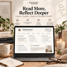 Notion Reading Journal for favorite quotes, book notes, key takeaways, lessons learned and personal reflections