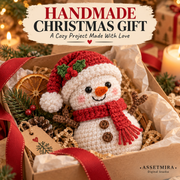 Amigurumi Snowman Crochet Pattern PDF | Christmas Ornament & Handmade Gift Tutorial