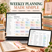 Teacher Planner Notion Template | All-in-One Digital Teacher Dashboard & Lesson Planner
