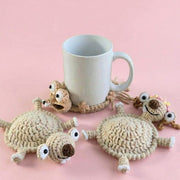 3-in-1 Scrat & Sid Coaster Crochet Pattern PDF