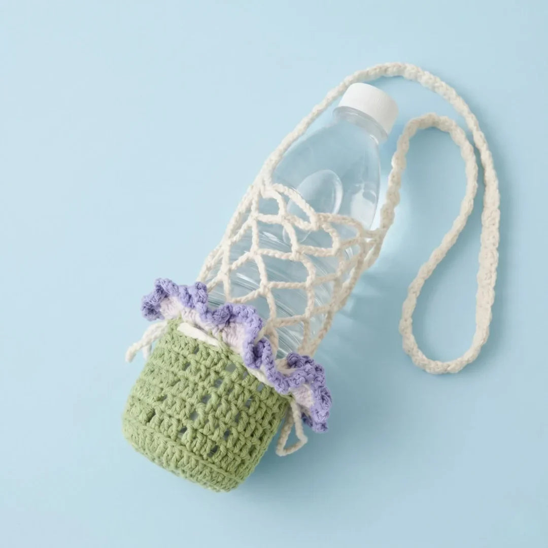 Carnation Flower Bottle Holder Crochet Pattern PDF PDF