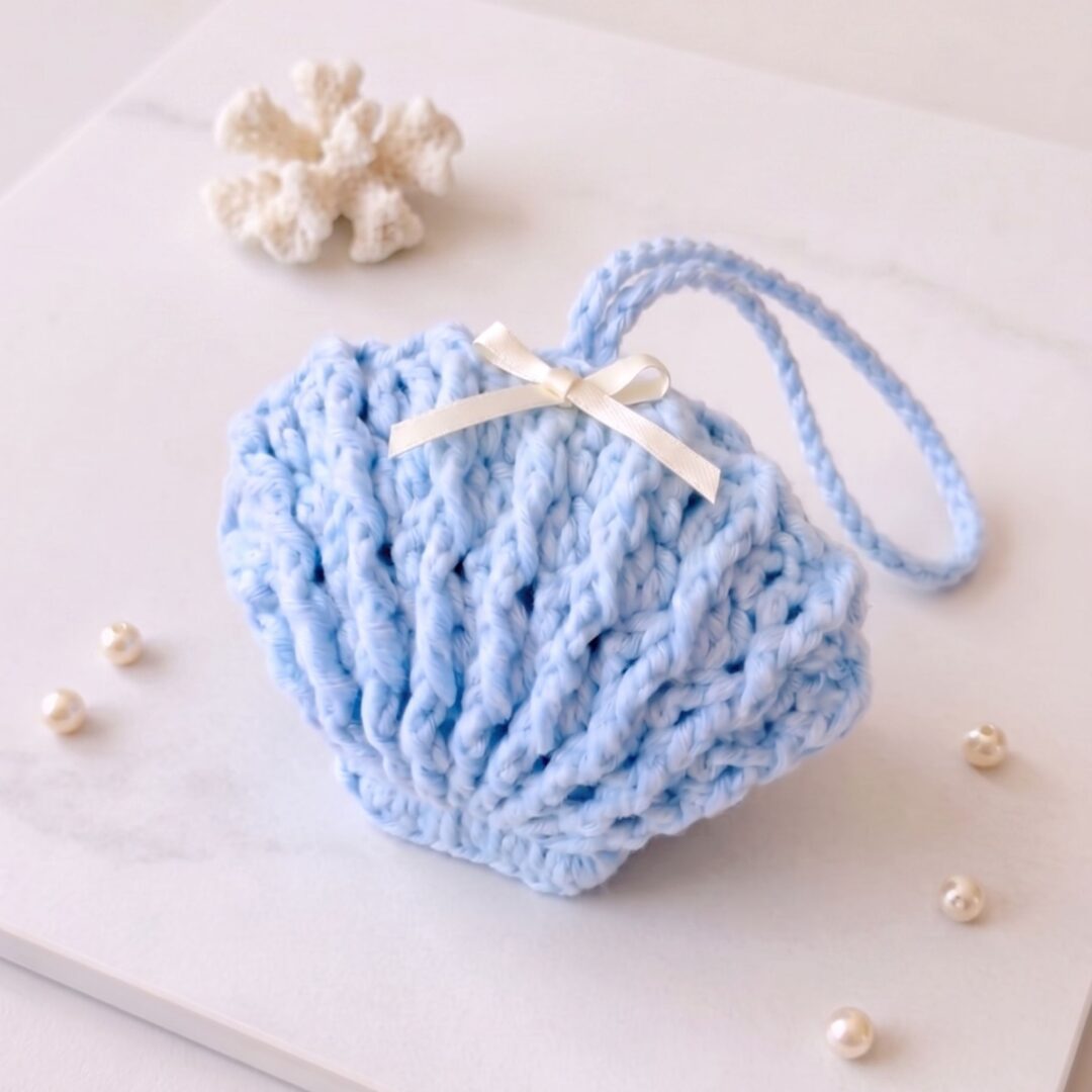 Shell Bottle Holder Crochet Pattern PDF